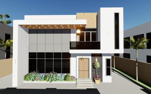 500 sqm – 4 Bedroom Fully Detached  Duplex + BQ